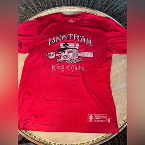 Vintage St. Louis Cardinals Men’s T-Shirt Carlos Beltran King Of Clubs, #3.